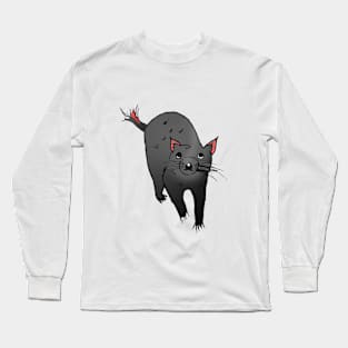 Tasmanian Devils lover Exotic Australian animals Long Sleeve T-Shirt